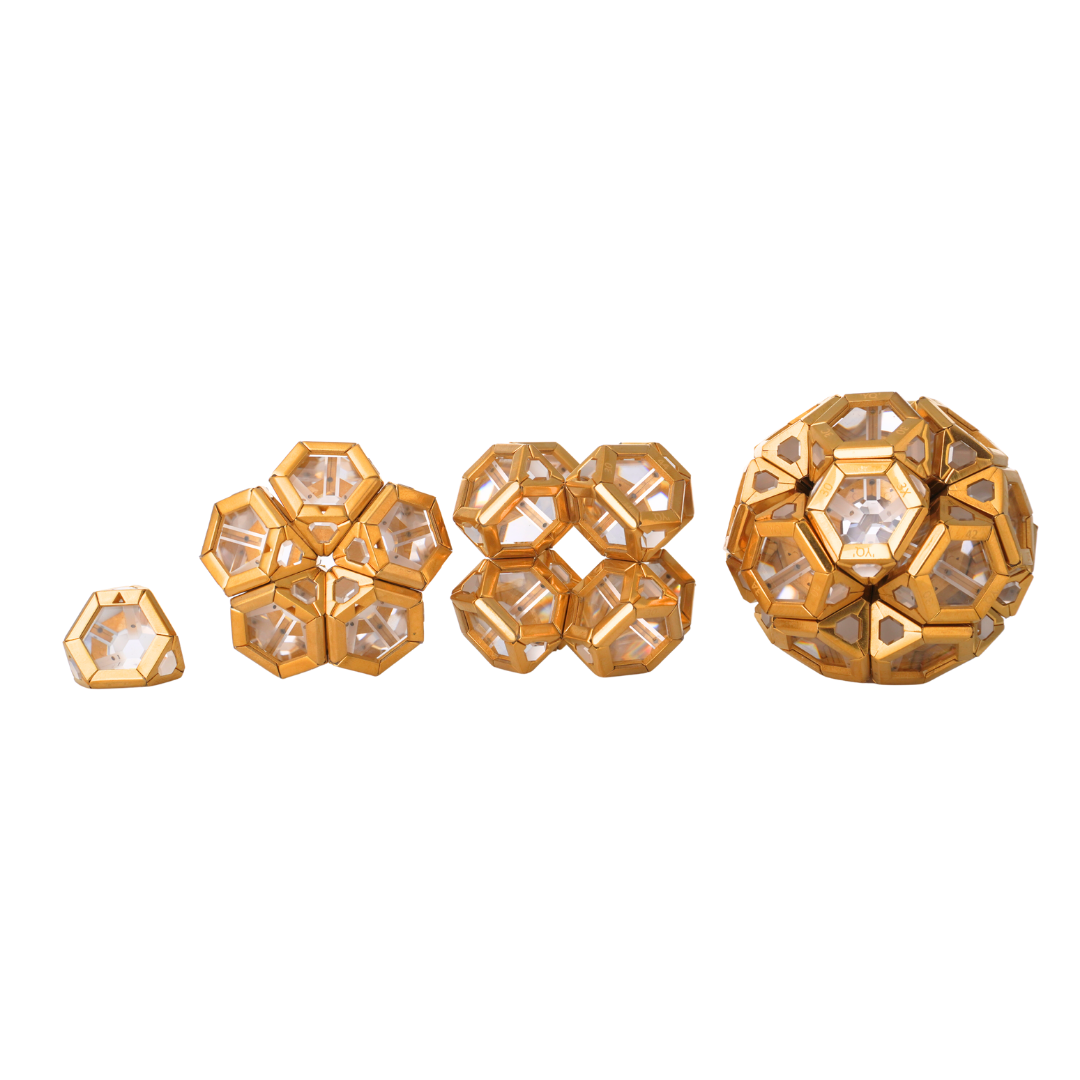 Gold Colored ARK Crystal - Set of 20