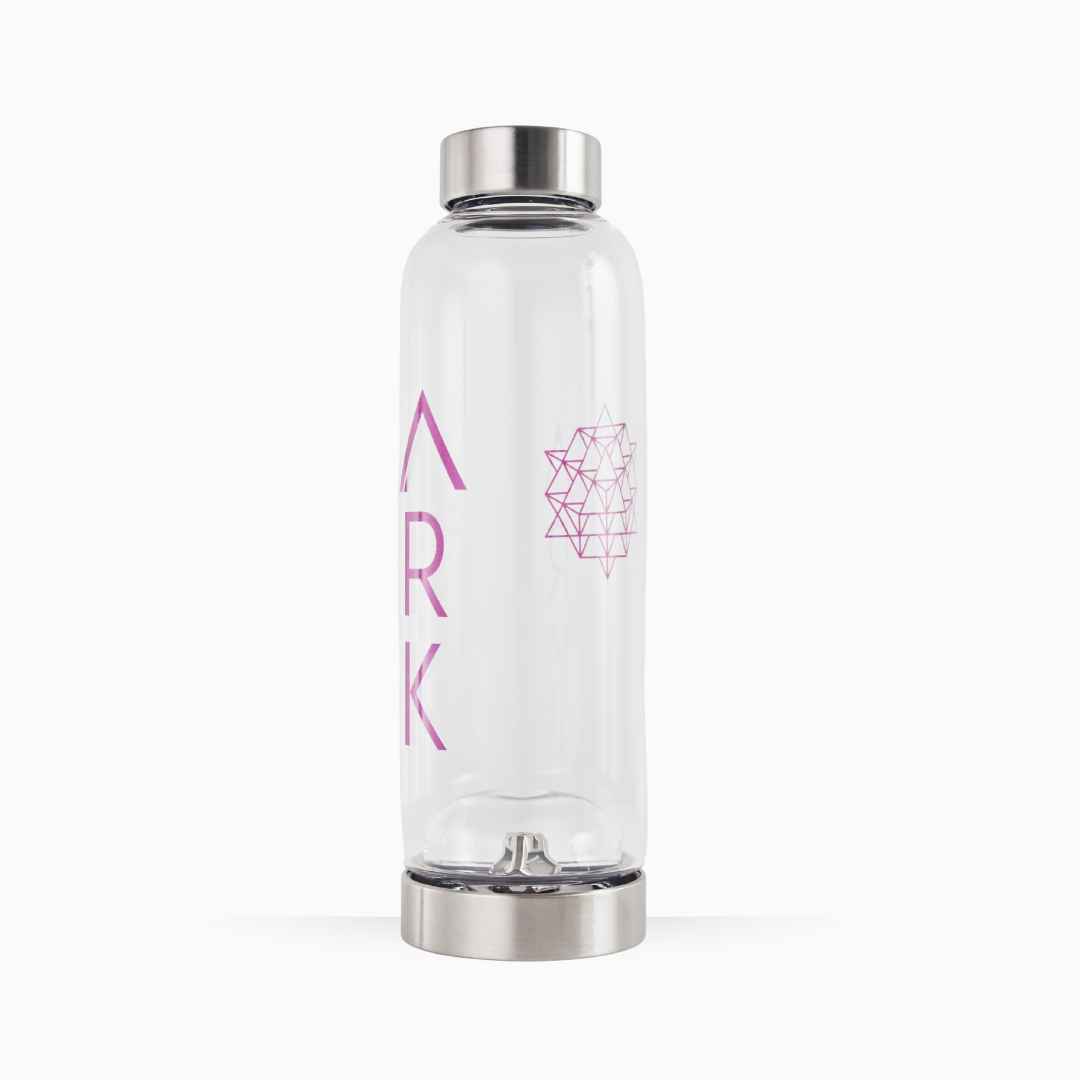 ARK Crystal & Purple Water Bottle - Set