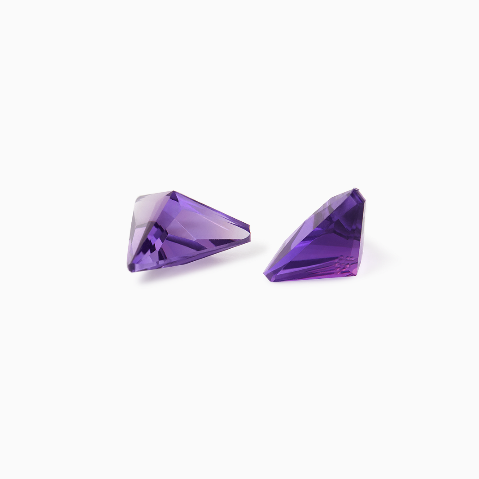 ARK Crystal & Gem Pendant - Entangled Pair (Purple)