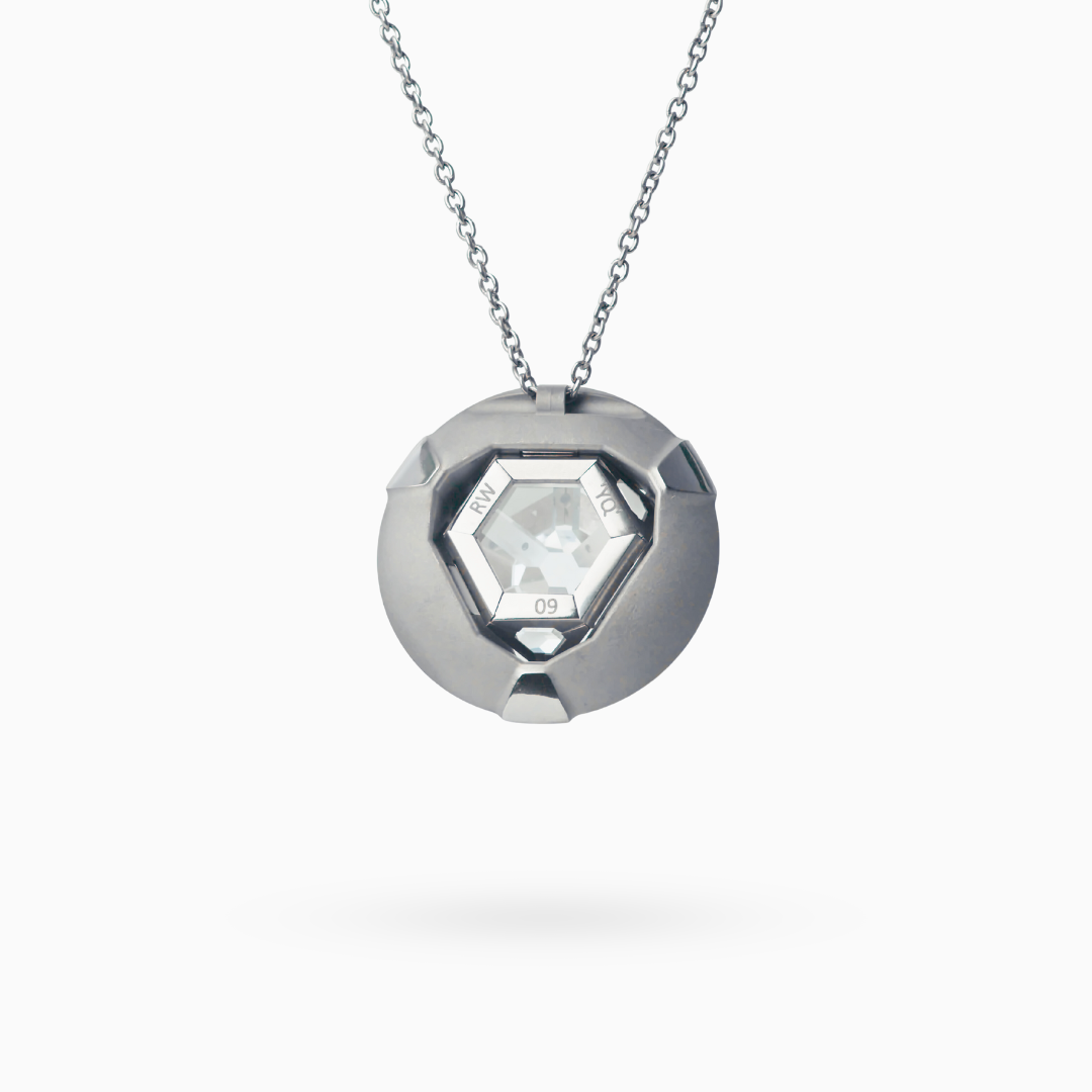 ARK Crystal & Blue Gem Pendant - Set
